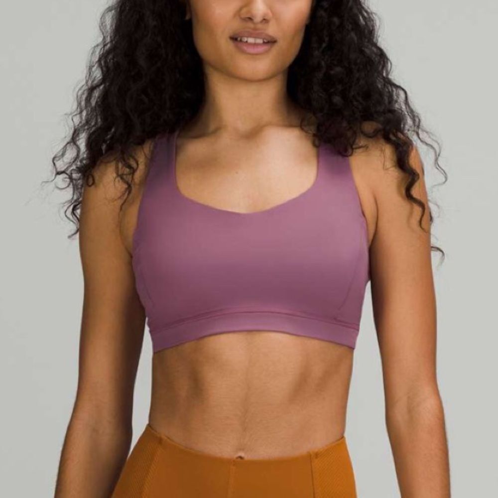 Lululemon Free to Be Serene Bra Light Support Vintage Plum / Vivid Plum